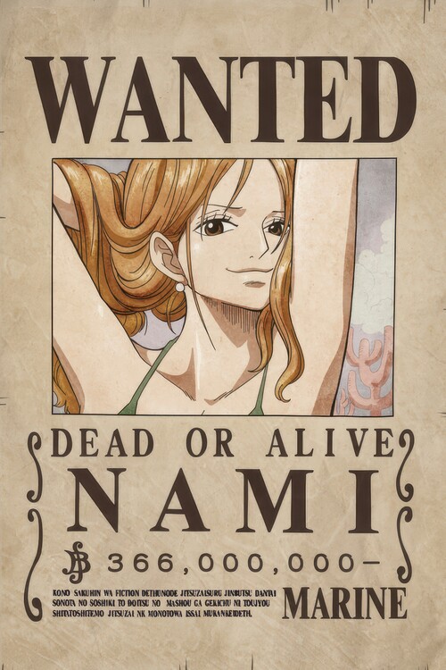 Canvas Print Nami