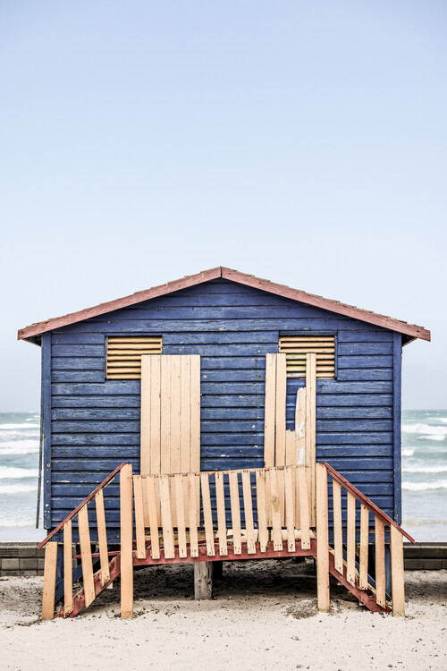 Poster Blue Hut