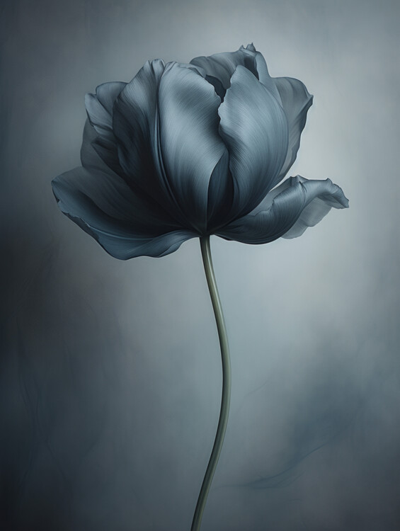 Poster Black Flower 1