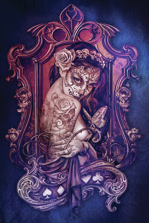 Canvas Print Widow's Weeds