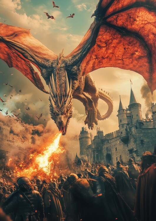 Poster Firing Dragon