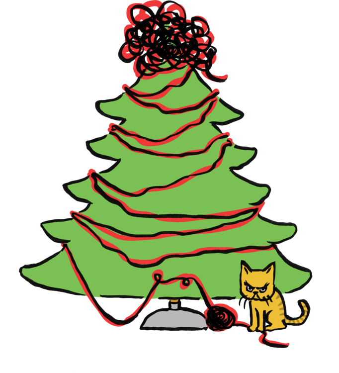 T-shirt Grumpy Cat Christmas