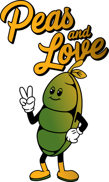 T-shirt Peas and Love