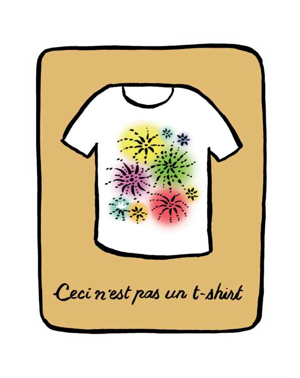 T-shirt Magritte New Year