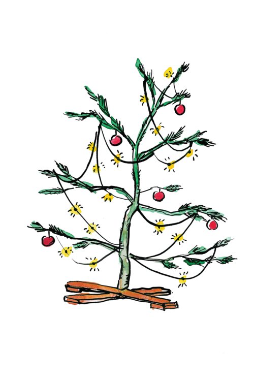 T-shirt Scrooge Christmas Tree