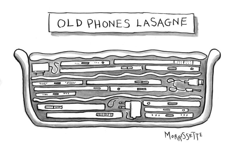 Плакат Phone Lasagne