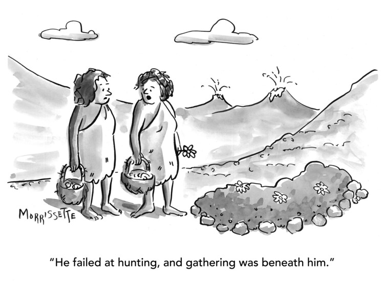 Плакат Caveman Grave