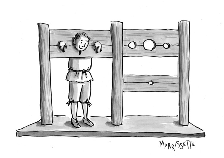 Плакат Shaming Pillory