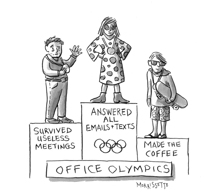 Плакат Office Olympics