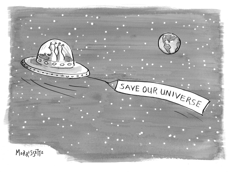 Плакат Save Our Universe