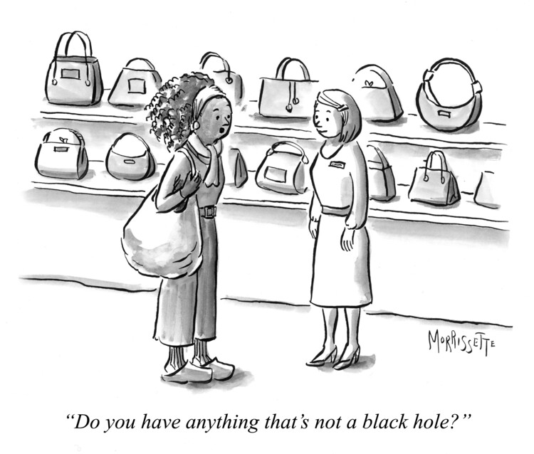 Плакат Black Hole Handbag