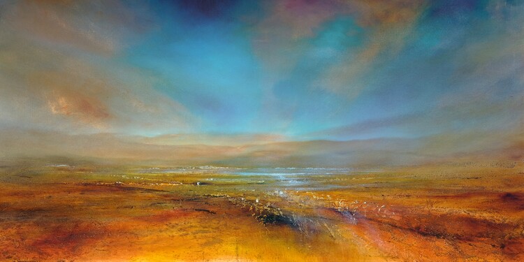 Plakat Looking into the distance - autumnal light