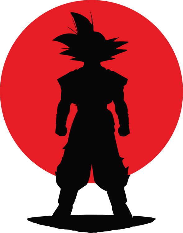 T-shirt Goku Born To Fight