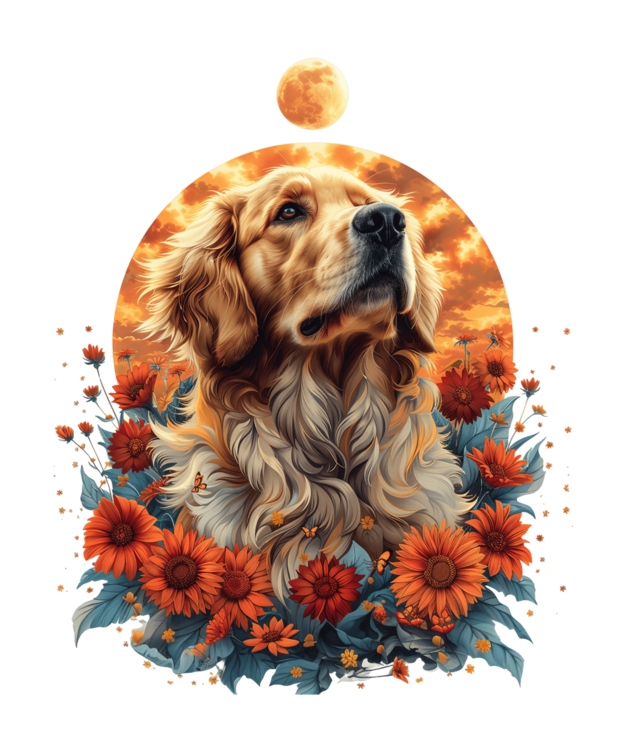 T-shirt Golden Retriever