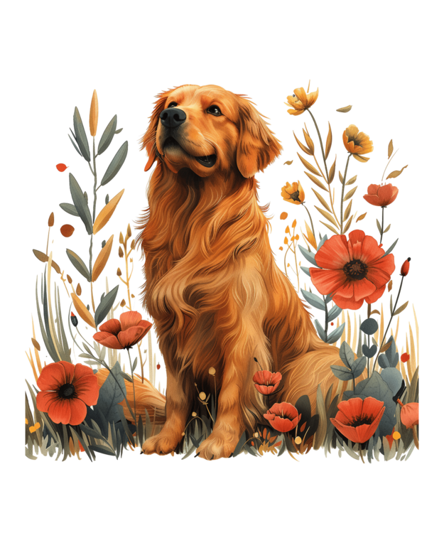 Tričko Golden Retriever