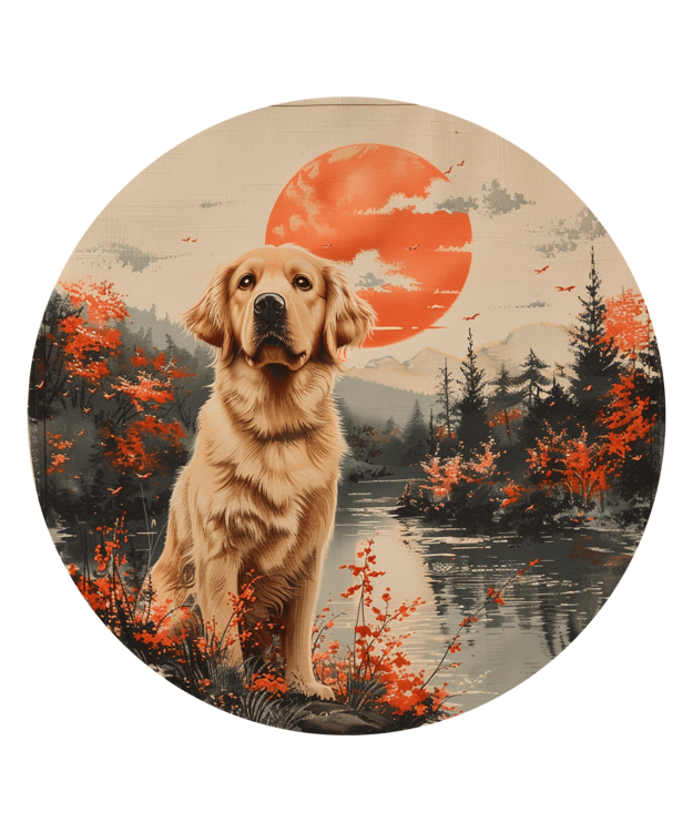 T-shirt Golden Retriever