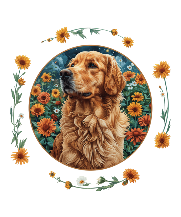 T-shirt Golden Retriever