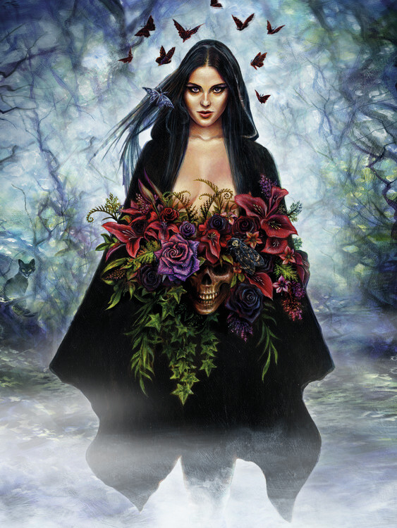 Canvas Print Seasons of the Witch