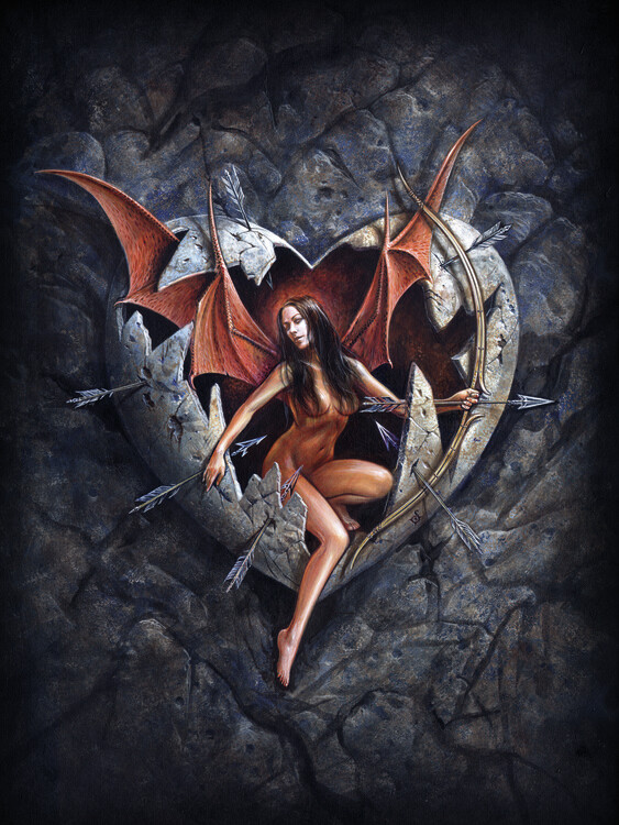 Canvas Print Blind Erosette