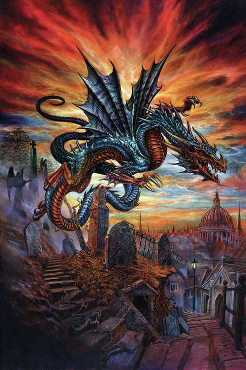 Canvas Print The Highgate Horror