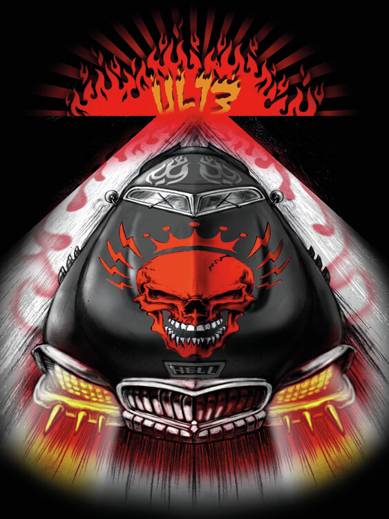 Canvas Print Dead Sled