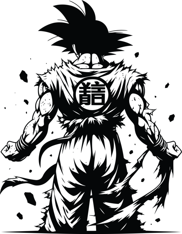 T-shirt Goku Tshirt Design