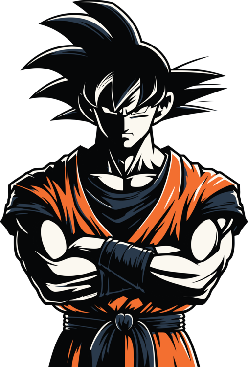 T-shirt Warrior's Spirit: The Real Power of Goku