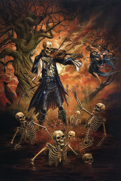 Canvas Print Dans Macabre