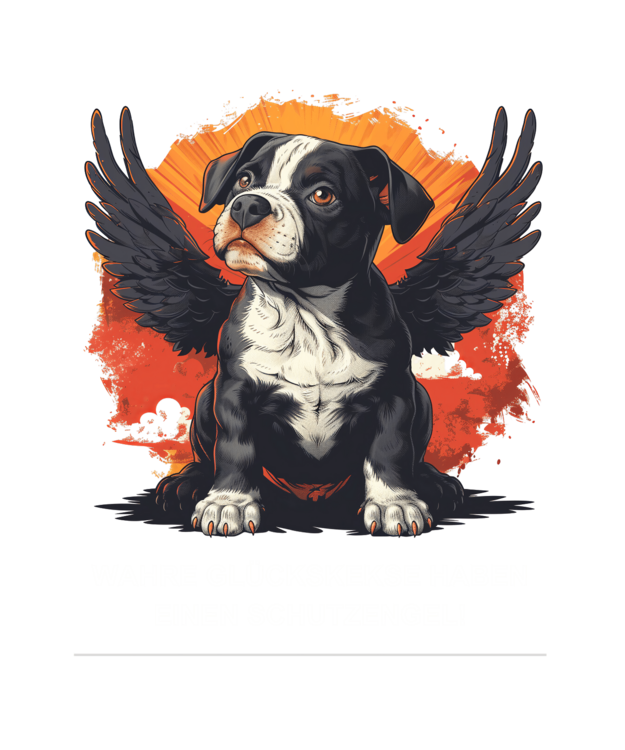 T-shirt Hund Schutzengel Freund T Shirt