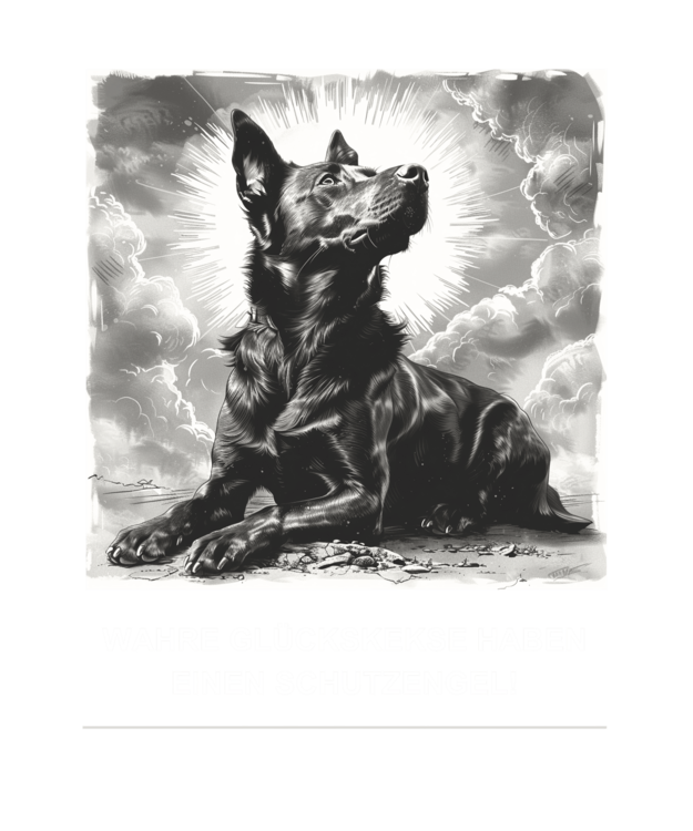 T-shirt Hund Schutzengel Freund T Shirt