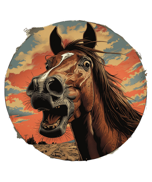 T-shirt Pferd T Shirt