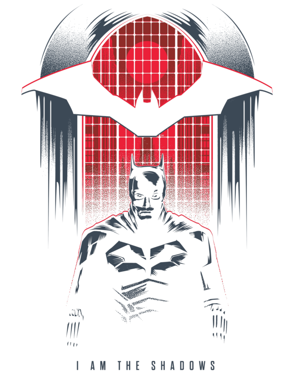 T-shirt The Batman 2022 - I am the Shadows