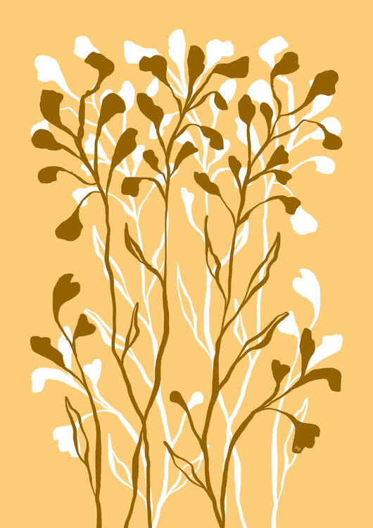 Poster Brown Plants