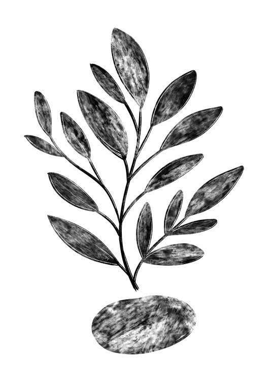 Poster Batik Plant