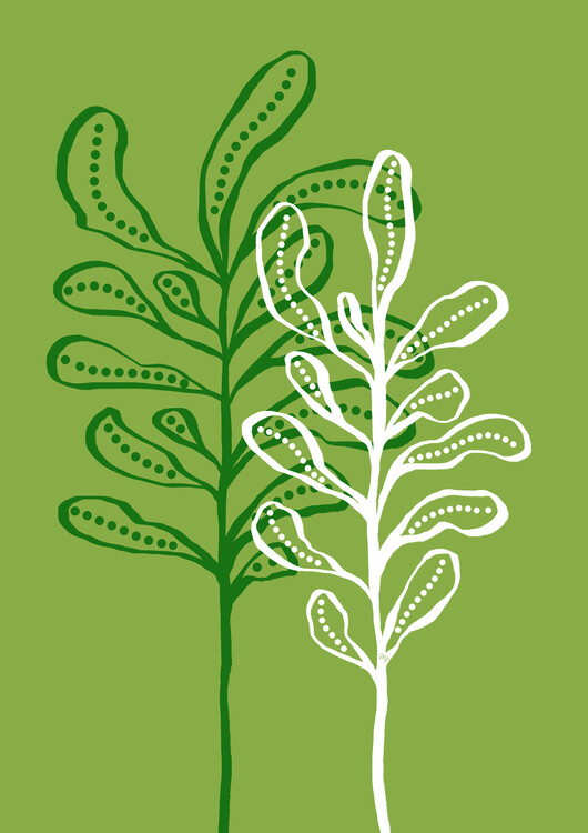 Poster Green Plants
