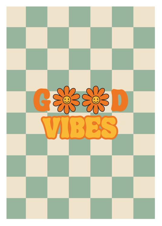 Poster Good Vibes