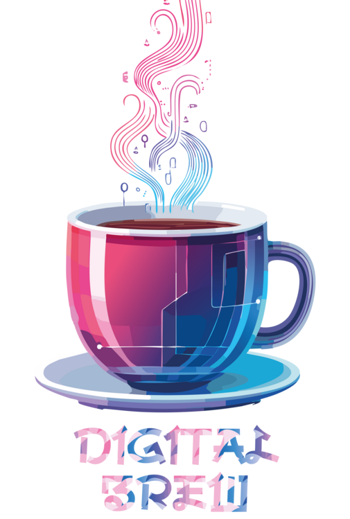 T-shirt Digital coffee