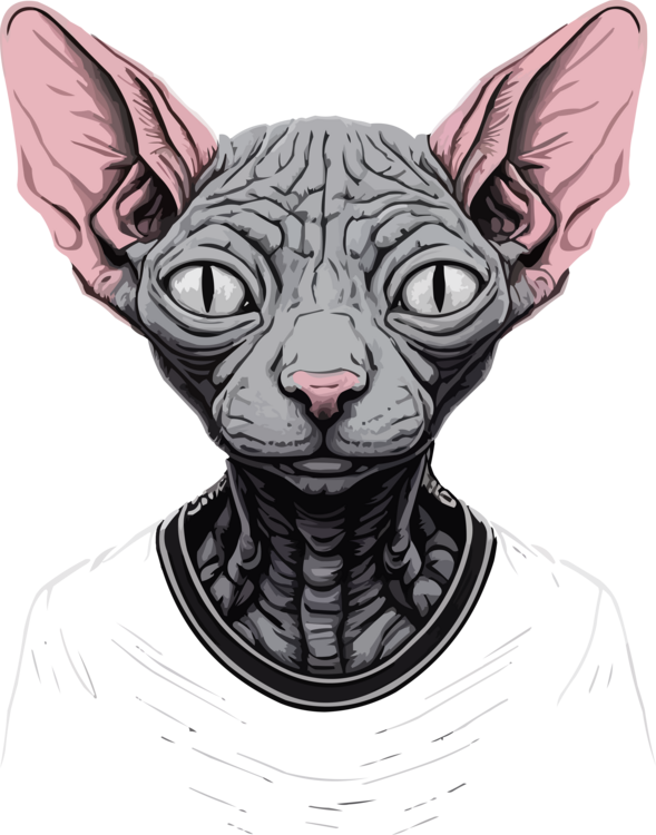 T-shirt Mystic Sphynx