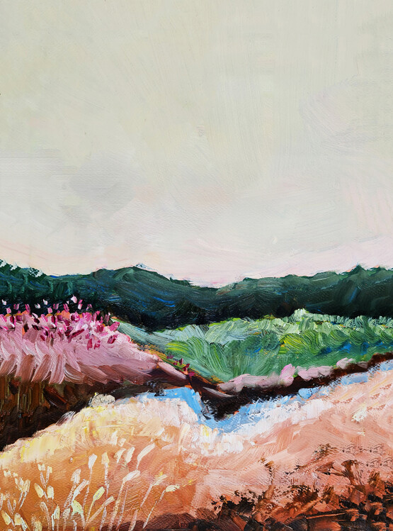 Poster Flower Landscape