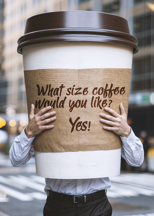 Poster Funny coffee lovers meme