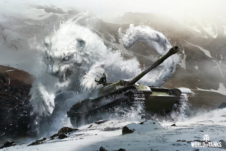Obraz na plátne World of Tanks - Kazakhstan