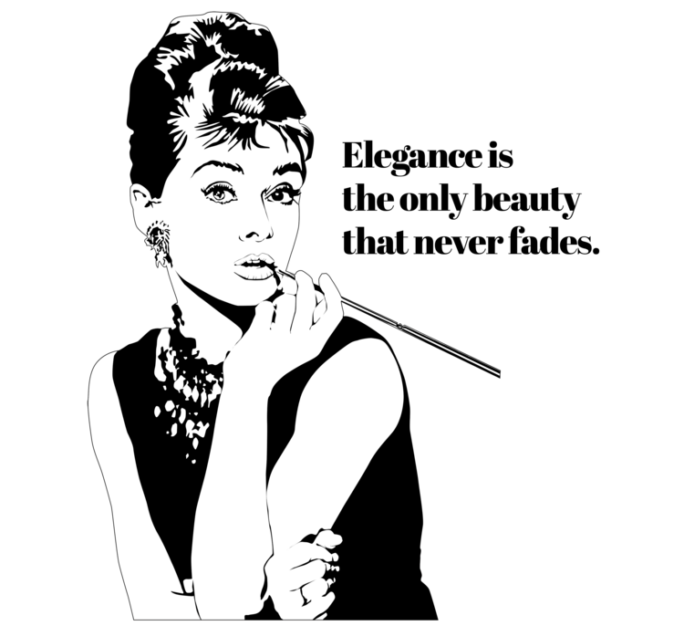 T-shirt Audrey's Quote