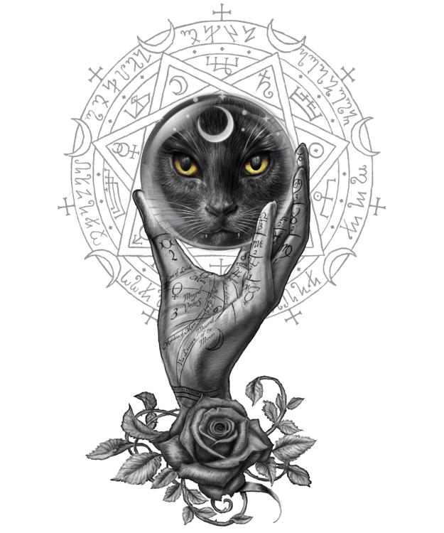 T-shirt Grimalkin's Glass