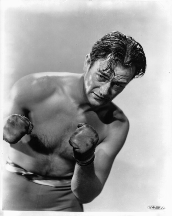 Canvas Print John Wayne In 'Conflict'