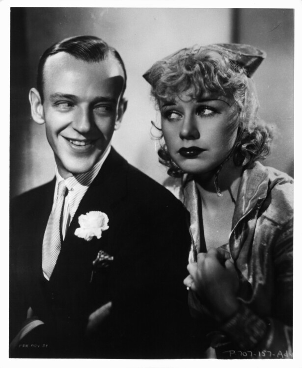 Poster Fred Astaire And Ginger Rogers In