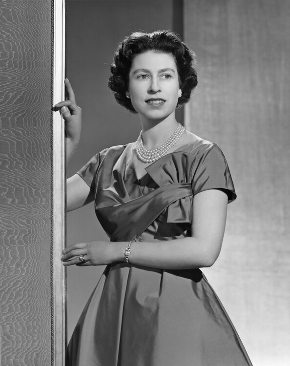 Poster Queen Elizabeth II Portrait