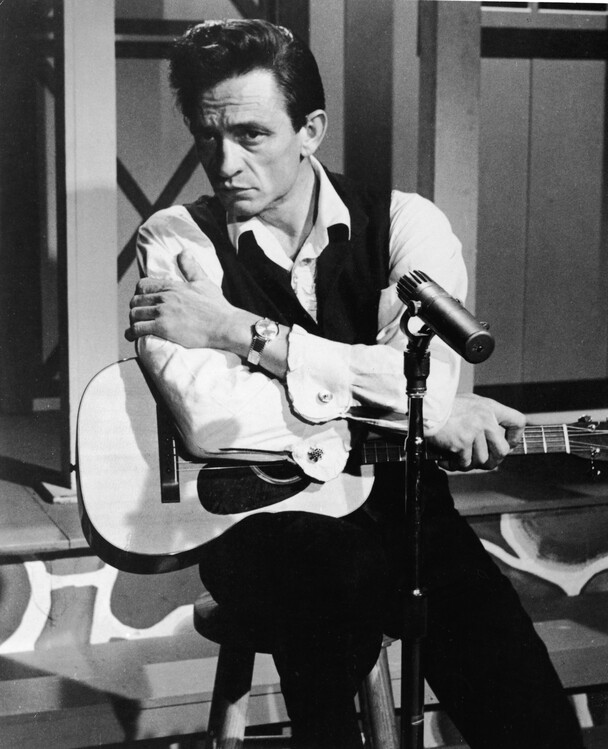 Levně Plakát, Obraz - Johnny Cash In 'Road To Nashville', 30 × 40 cm