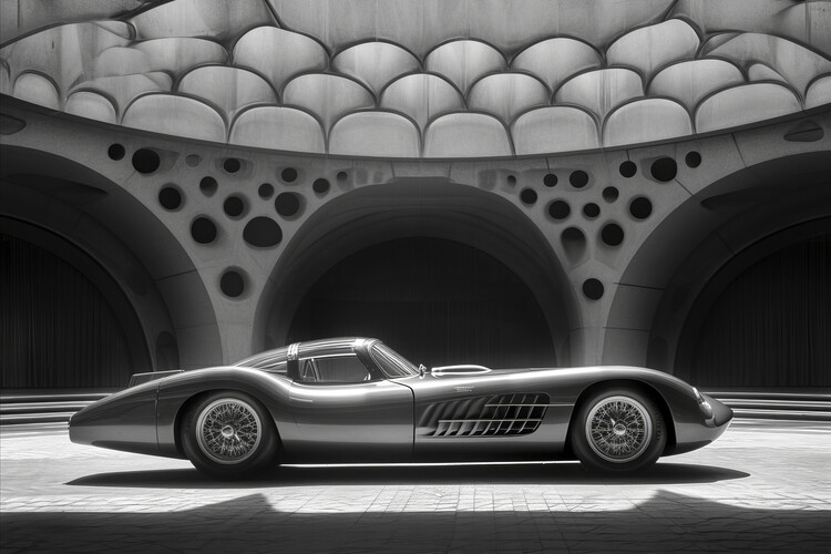Poster The Concept Car inspired by Ezra Stoller