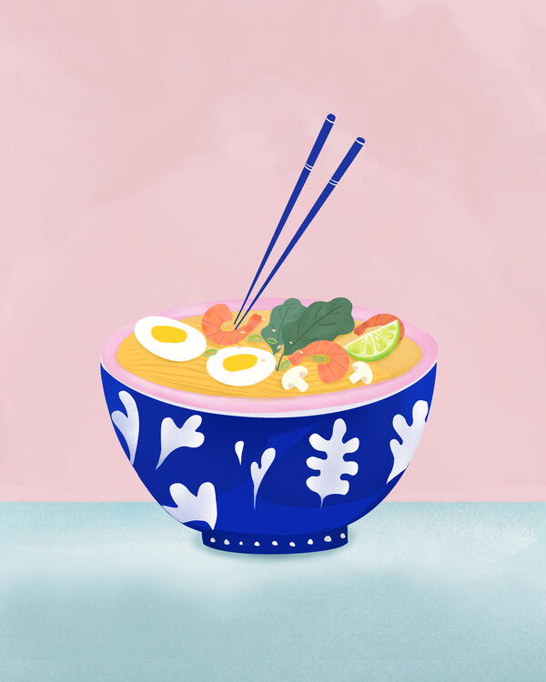 Poster Ramen Bowl