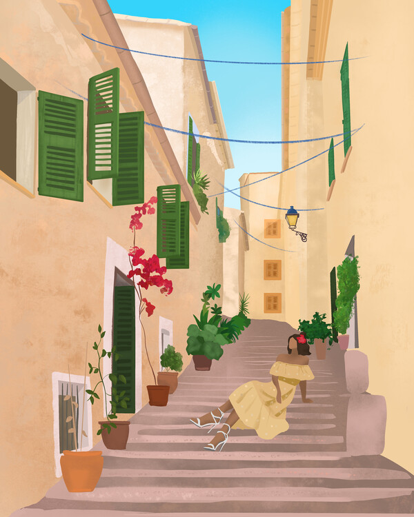 Poster Mallorca, Spain